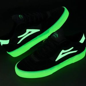 Glow In the Dark Lakai skate shoes